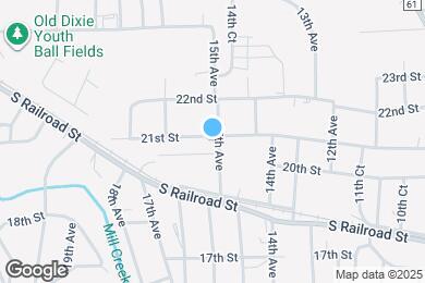 Map image of the property - 1503 21st St