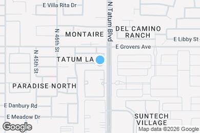 Map image of the property - 4759 E Angela Dr
