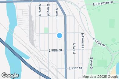 Map image of the property - 9721 S Ave L