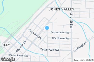 Map image of the property - 3260 Balsam Ave SW