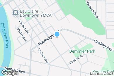 Map image of the property - 417 Washington Street