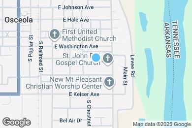 Map image of the property - 707 Cecelia Ave