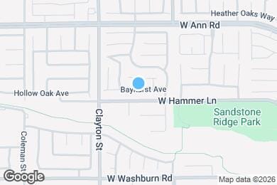 Map image of the property - 1857 Bayhurst Ave