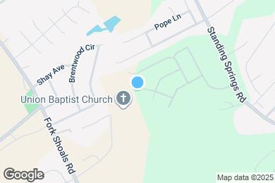 Map image of the property - 1109 Mission Hill Ln