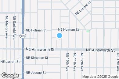 Map image of the property - 6117 NE 9th Ave