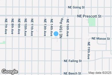Map image of the property - 1429 NE Mason St
