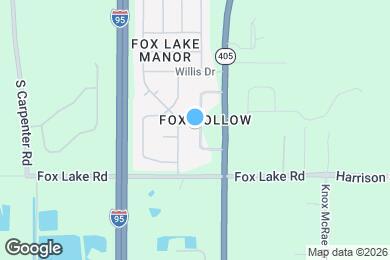 Map image of the property - 2330 Fox Hollow Dr