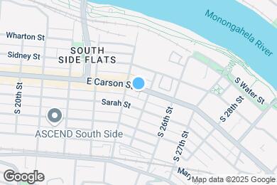 Map image of the property - 2416 E Carson St