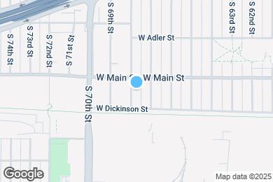 Map image of the property - 622 S 68th St