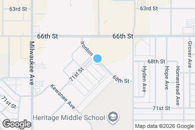 Map image of the property - Monarch Point Apartments