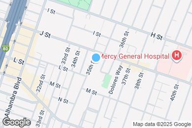 Map image of the property - 1045 35th St