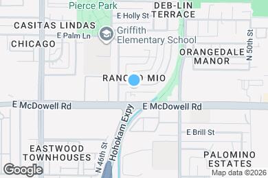 Map image of the property - 4619 E Almeria Rd