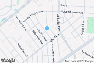 Map image of the property - 640 Homestead Ave