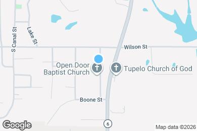 Map image of the property - 806 Post St