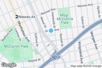Map image of the property - Room in Shared 3 bed/2 bath home in Greenpoint