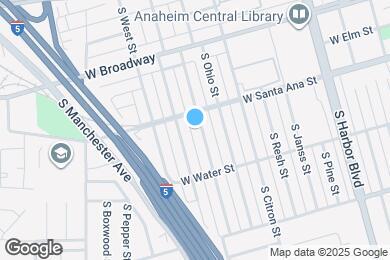 Map image of the property - 515 S Indiana St