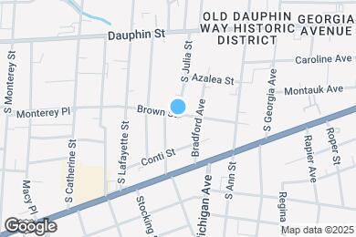 Map image of the property - 1361 Brown St