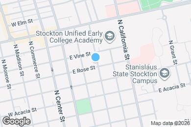 Map image of the property - 1213 N San Joaquin St