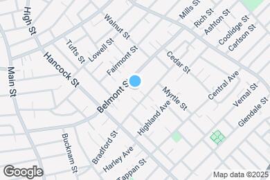 Map image of the property - 153A Belmont St