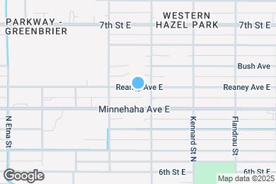 Map image of the property - 1582 Reaney Ave