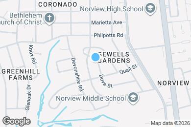 Map image of the property - 6429 Dove St
