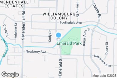 Map image of the property - 3428 Emerald St