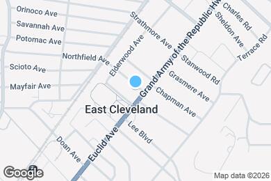 Map image of the property - 14815 Euclid Ave
