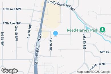 Map image of the property - 105 16th Terrace NE