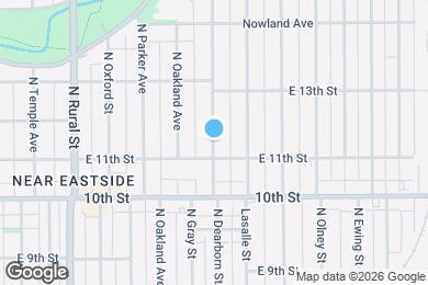Map image of the property - 1111 N Dearborn St