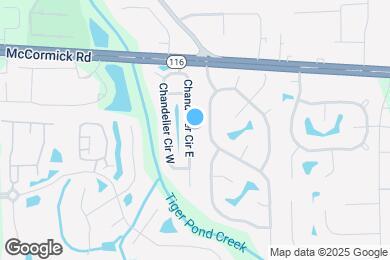 Map image of the property - 1741 Chandelier Cir E