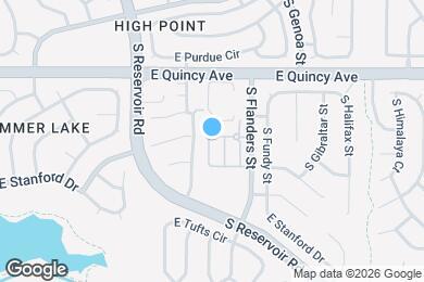 Map image of the property - 19488 E Sunset Cir