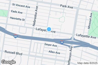 Map image of the property - 2750 Lafayette Ave