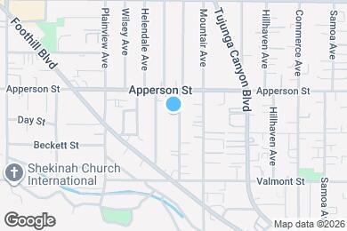 Map image of the property - 10225 Fernglen Ave