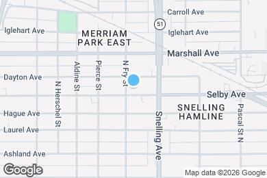 Map image of the property - 1619 Selby Ave