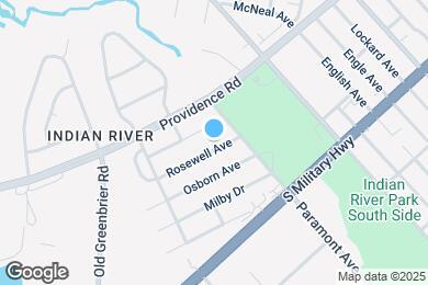 Map image of the property - 728 Rosewell Ave