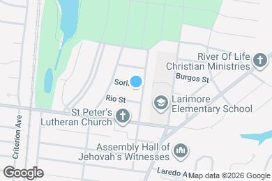Map image of the property - 1114 Soria St