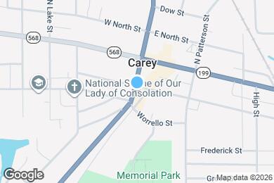 Map image of the property - 205 S Vance St