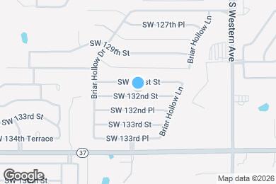 Map image of the property - 1141 SW 132nd St