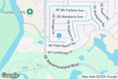 Map image of the property - 1132 SE Oriental Ave