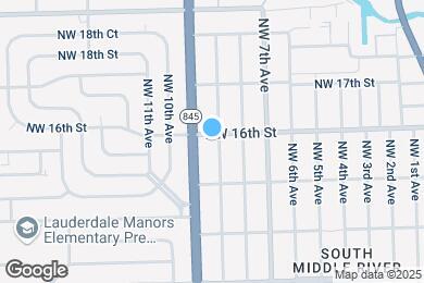 Map image of the property - 1539 NW 8th Ave