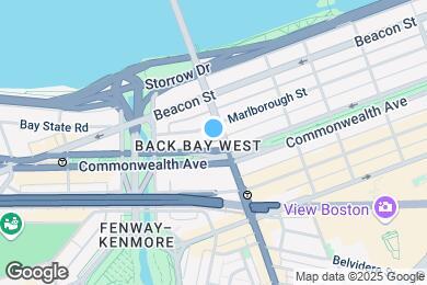 Map image of the property - 373 Commonwealth Ave