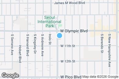 Map image of the property - 1036 Normandie Ave
