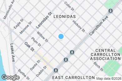 Map image of the property - 1507 Dante St