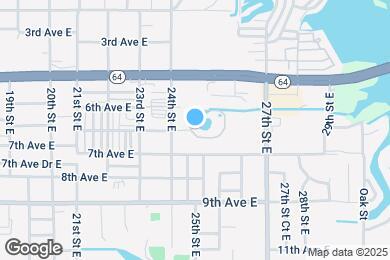 Map image of the property - 2433 6th Ave Dr E