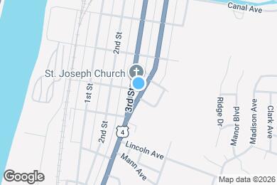Map image of the property - 305 Jackson St