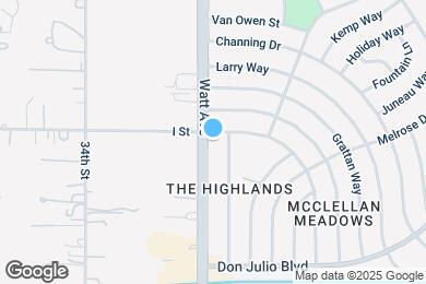 Map image of the property - 6340 Watt Ave