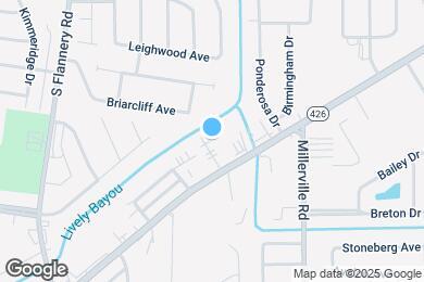 Map image of the property - 1035 Manson Dr