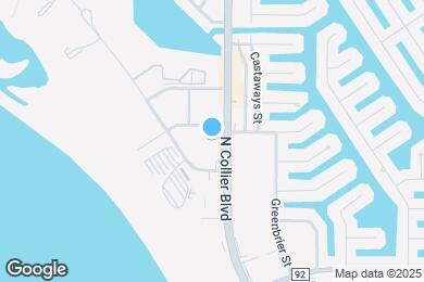 Map image of the property - 190 N Collier Blvd