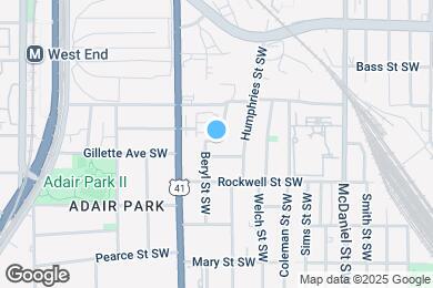 Map image of the property - 798 Bender St SW