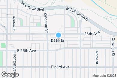 Map image of the property - 11209 E 25th Dr